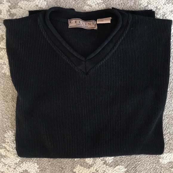 2 1990’s CELLINI linea uomo Sweaters! L/G - Picture 7 of 8